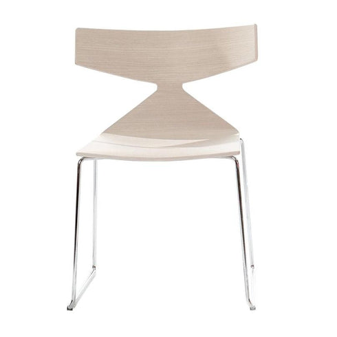 Saya Chair With Skid Legs